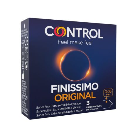 PRESERVATIVOS FINISSIMO ORIGINAL 3 UNI. | CONTROL