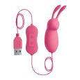 OMG COELHO BONITO PODEROSO VIBRADOR ROSA USB