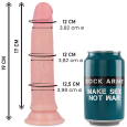 ROCKARMY LIQUID SILICONE PREMIUM AVENGER DILDO REALISTA 19CM
