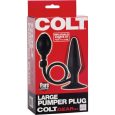 PLUG ANAL INFLÁVEL PRETO 11.5X3.75CM