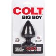 PLUG ANAL COLT BIG BOY PRETO 6X5CM