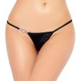 TANGA G SHINNY ADORNMENT PRETA S/M