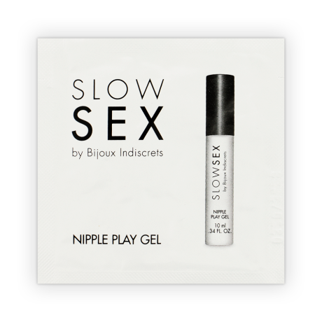 GEL PARA MAMILOS SLOW SEX DOSE ÚNICA | BIJOUX INDISCRETS