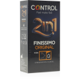 PRESERVATIVOS 2IN1 FINISSIMO ORIGINAL 6 UNI. | CONTROL