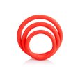 CALEX TRI-RINGS SET RED