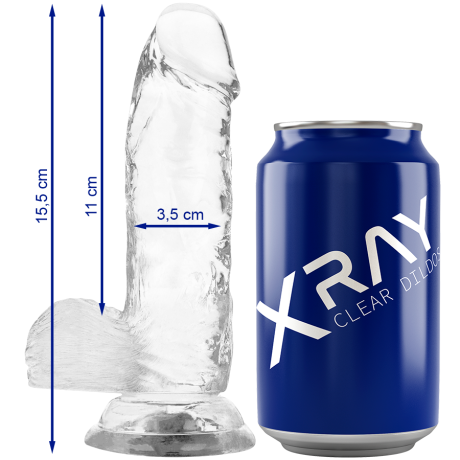 ROCKARMY - MUSTANG DILDO REALÍSTICO LIQUID SILICONE 18 CM -O- 4.14 CM