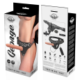HARNESS ATTRACTION GEORGE DELUXE STRAP-ON VIBRATÓRIO 19 X 4CM