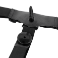 HARNESS ATTRACTION – HARRIS DOBLE PENETRACIÓN CON VIBRACIÓN 18 CM -O- 3.5 CM
