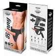HARNESS ATTRACTION BENNY STRAP-ON OCO VIBRATÓRIO 15 X 4.5 CM
