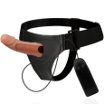 HARNESS ATTRACTION MARCOS STRAP-ON OCO EXTENSOR VIBRATÓRIO 15 X 5 CM