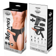 HARNESS ATTRACTION MARCOS STRAP-ON OCO EXTENSOR VIBRATÓRIO 15 X 5 CM