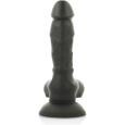 COCK MILLER DENSIDADE DE SILICONE COCKSIL ARTICULÁVEL PRETO 13CM