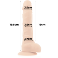 COCK MILLER DENSIDADE DE SILICONE ARTICULÁVEL COCKSIL 19,5 CM