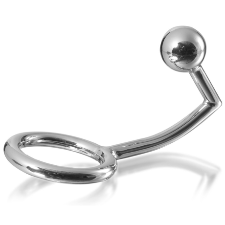 PLUG ANAL COM ANEL PENIANO 4.5CM