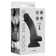 COCK MILLER DENSIDADE DE SILICONE COCKSIL ARTICULÁVEL PRETO 13CM