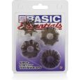 CALEX BASIC ESSENTIALS PACK 4 ANÉIS PARA PÉNIS