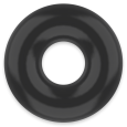 ANEL SUPER FLEXÍVEL RESISTENTE PRETO 5CM PR03