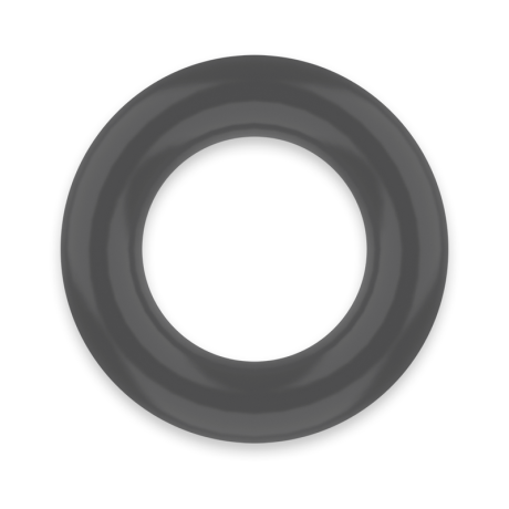 ANEL SUPER FLEXÍVEL RESISTENTE DE 4,8 CM PR05 PRETO