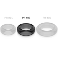 ANEL SUPER FLEXÍVEL RESISTENTE DE 4,8 CM PR05 PRETO