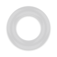 POWER RING ANEL SUPER FLEXÍVEL RESISTENTE DE 4.8CM PR05 TRANSPARENTE