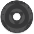 POWERING – SUPER FLEXIBLE Y RESISTENTE ANILLO PENE  5.5CM PR06 NEGRO