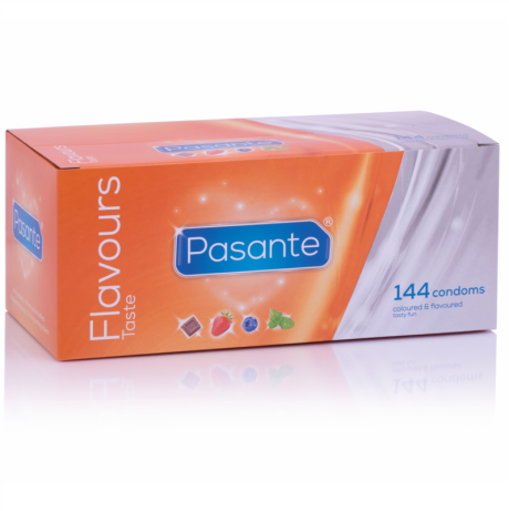 PRESERVATIVOS FLAVOURS TASTE 144 UNI. | PASANTE
