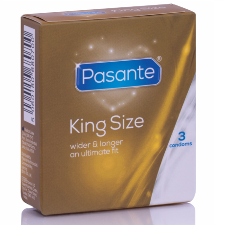 PRESERVATIVOS TAMANHO KING 3 UNI. | PASANTE