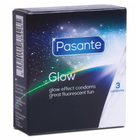 PRESERVATIVOS GLOW 3 UNI. | PASANTE