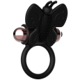 ANEL COQUETE CHIC DESIRE BORBOLETA COM VIBRADOR PRETO/OURO
