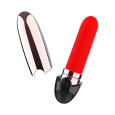 BATOM VIBRADOR RECARREGÁVEL PRETO/OURO 9.9X2.98CM | COQUETTE CHIC DESIRE
