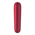 SATISFYER DUAL LOVE VIBRADOR E SUCIONADOR COM AR PULSADO VERMELHO