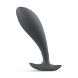 PLUG ANAL BÁSICO BFILLED SLATE PRETO 10X3CM