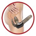SÉRIE FETISH FANTASY STRAPLESS STRAP-ON COM ESTIMULADOR ANAL