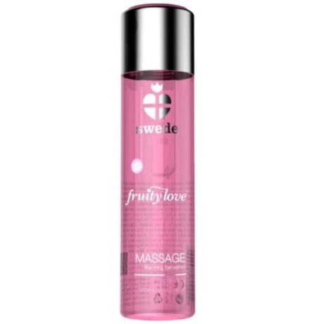 ÓLEO DE MASSAGEM FRUITYLOVE AROMA ESPUMANDE E MORANGO 60ML | SWEDE