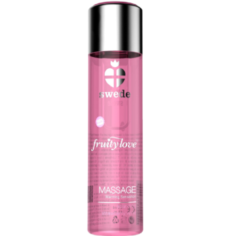ÓLEO DE MASSAGEM FRUITYLOVE AROMA ESPUMANDE E MORANGO 120ML | SWEDE