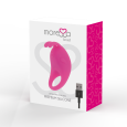 MORESSA BRAD PREMIUM SILICONE ANEL RECARREGÁVEL ROSA