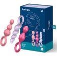 3 PLUGS ANAIS BOOTY CALL TRICOLOR | SATISFYER