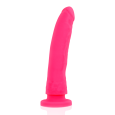 ARNÊS DELTA CLUB + DILDO ROSA DE SILICONE 20 X 4 CM