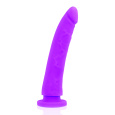 DELTA CLUB BRINQUEDOS ARNÊS + DILDO SILICONE ROXO 20 X 4 CM