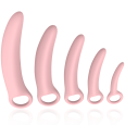 CONJUNTO DE 5 DILATADORES VAGINAIS ROSA | INTIMICHIC
