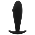 PLUG ANAL PRETO 10CM