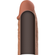 VIRILXL EXTENSÃO PÉNIS EXTRA COMFORT SLEEVE V3 CASTANHO