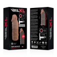 VIRILXL – EXTENSIÓN DE PENE LIQUID SILICONE V5 MARRÓN