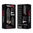 MANGA VIRILXL EXTENSOR DE PÊNIS EXTRA CONFORTO V11 PRETA