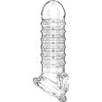 VIRILXL EXTENSÃO PÉNIS EXTRA COMFORT SLEEVE V15 TRANSPARENTE