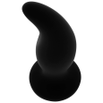 PLUG ANAL CURVO PRETO 12X3.2CM