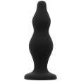 PLUG ANAL NIVELADO PRETO 12X3.7CM