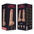 CYBER SILICOCK STRAP-ON SAUL SILICONE COM 3 ANÉIS GRÁTIS