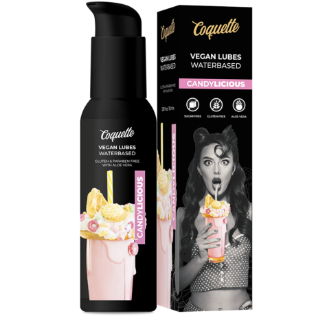 LUBRIFICANTE VEGAN SABOR CANDYLICIOUS 100ML | COQUETTE