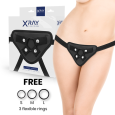 X RAY – ARNÊS COMPATIBLE CON ANILLAS SILICONA